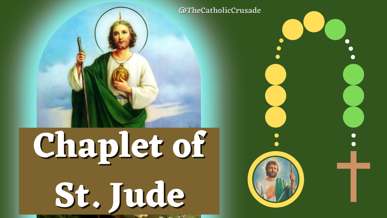 St. Jude Chaplet The Catholic Crusade